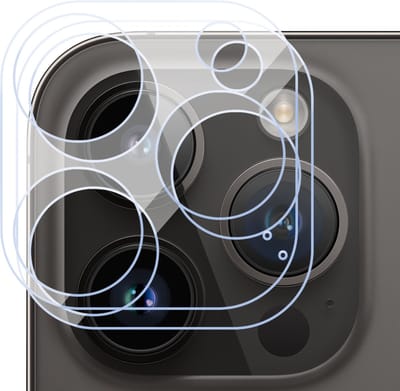 Camera Screenprotector geschikt voor iPhone 14 Pro / 14 Pro Max - Gehard Glas Beschermglas Tempered Glass Screen Protector - 2 Stuks
