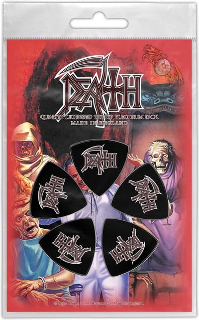 Death Logo Plectrumset meerkleurig Nylon - Bands