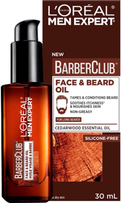 L'Oréal Men Expert Barberclub Baard & Gezichtsolie 30 ml