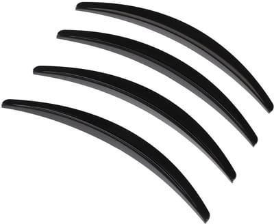 Dailygoods- Wielspatbordstrip 4 Stuks - Zelfklevende Installatie - Wielspatbordverbreders - Beschermingsfunctie - Unieke Decoratie - Stabiel en Schadevrij - Spatbordverbreders