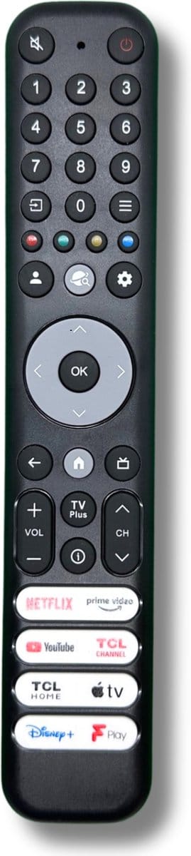 Universele geschikt voor TCL afstandsbediening - Geschikt voor alle TCL TV modellen