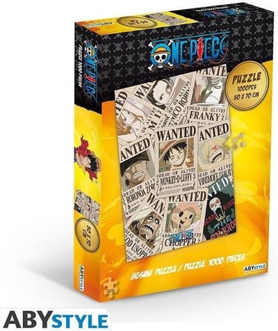 ONE PIECE -  Puzzel 1000 stukjes - Wanted