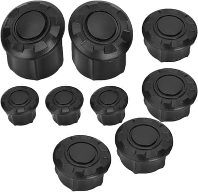 Aluminium frame hole cap voor R1200GS en R1250GS motoraccessoires, beschermende frames en upgrades voor avontuurlijke ritten