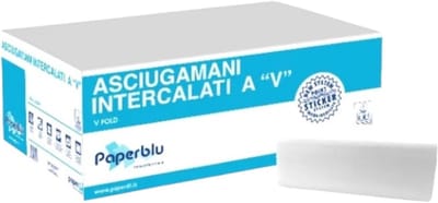 V-gevouwen Keukenrol Handdoek - 2-laags Papier - 3150 Stuks