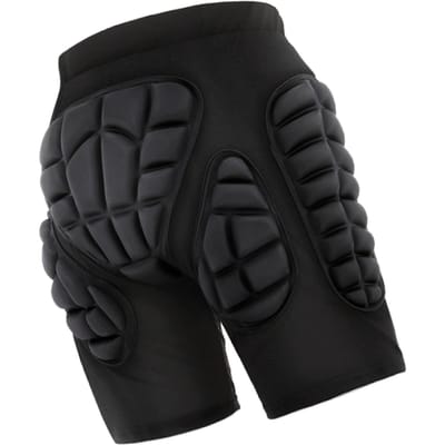 Beschermende Gewatteerde Korte Broek voor Volwassenen Verbeterde Verdikte 15mm Ademende Heup Billen Stuitbeen Impact Beschermingspads voor XL