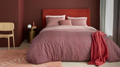 Beddinghouse Maudi Dekbedovertrek - eenpersoons - 140x200/220 cm - Rood