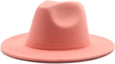 Fedora Hoed - Koraal | Verstelbaar | 56 - 58 cm | Katoen / Polyester | Fashion Favorite
