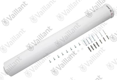 VAILLANT Verlengstuk 1 m systeem 80/125 PP, gevelsysteem Vaillant-nr. , 0020059476