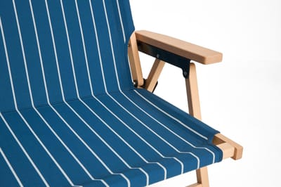 HAY Opklapbare bank voor buitenmarkt - HAYMarketBluebeigestripe
