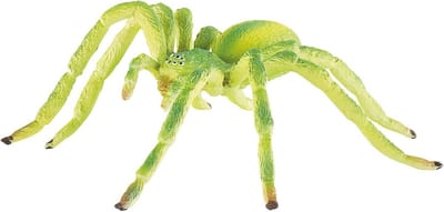 Bullyland 68455 – Speelfiguur Groene Jagerspin – ca. 10,8cm – levensecht en detailrijk vormgegeven – ideaal als educatief speelfiguur, decoratie of klein cadeautje voor kinderen vanaf 3 jaar