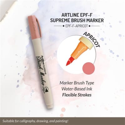 MARKER BRUSH ARTLINE BRUSHMARKER ABRIKOOS