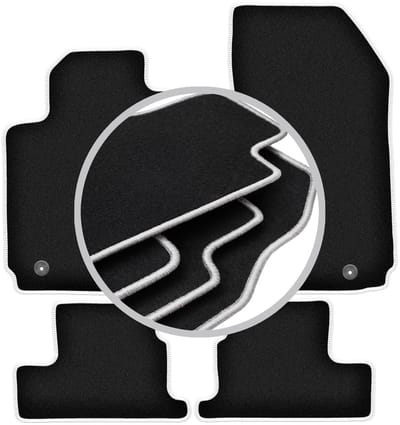 CARLUX-SILVER automatten voor: Alfa Romeo Brera coupé (2005-2010)