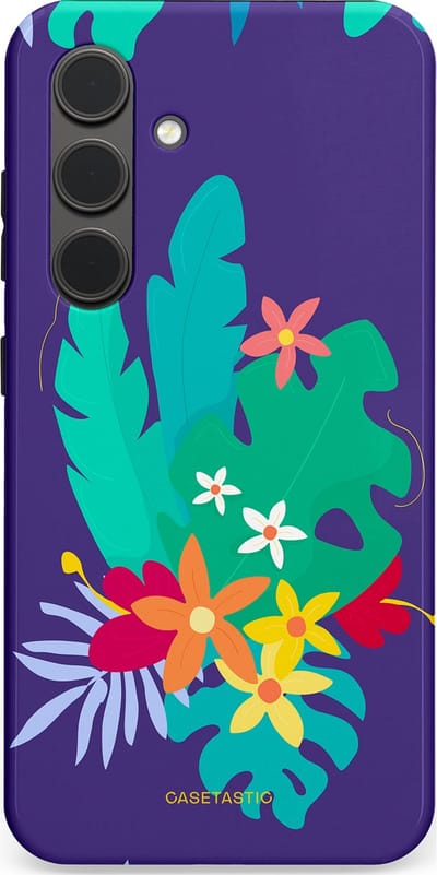 Casetastic Hoesje Geschikt voor Samsung S24 - Stijlvolle Beschermende Duo-layer Case - Surfplant