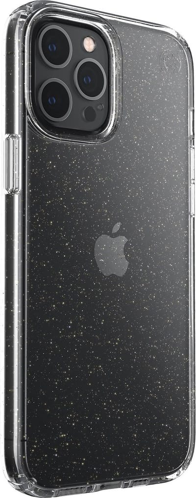 Speck Presidio Perfect Clear Glitter Apple iPhone 12 Pro Max Clear/Gold - with Microban