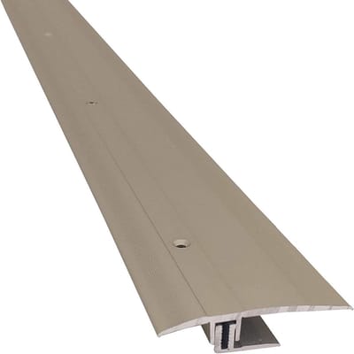 Vloerprofiel Systeem - Overgangsprofiel Laminaat - Vloeren Afwerken - Automatische Hoogte-instelling - 90 cm Lang - Goud Licht