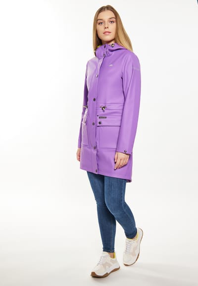 Schmuddelwedda Mackintosh Dames paars