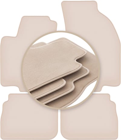PREMIUM beige matten voor: Alfa Romeo 156 sedan, stationwagen, stationwagen 2000-2006