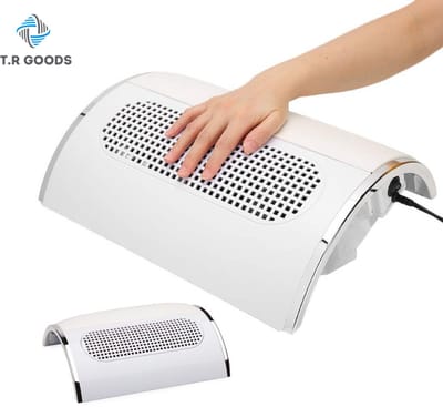 T.R Goods. Nail Dust Collector - Stofafzuiger met 3 Fans en 2 Filterzakken - Nagelstof Afzuiger