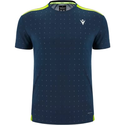 Macron Emeric Reflex T-shirt Met Korte Mouwen Blauw M Man