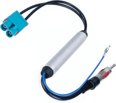 Auto Antenne Versterker - Signaal Booster - Betere Radio Ontvangst - Compact Ontwerp - 30cm Lengte