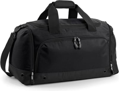 BagBase Sport Holdall / Duffelzak (Zwart/Zwart)