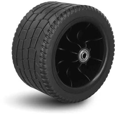 Duurzaam PU-reservewiel voor tuinwagens en vouwwagens - 4 wielen met 550 kg draagvermogen