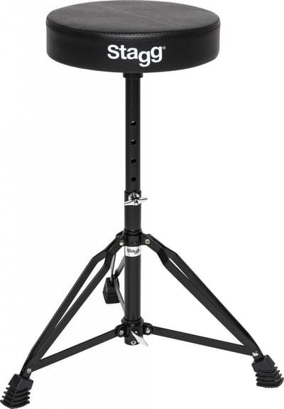Stagg DT32BK stevige dubbelbenige drumstoel