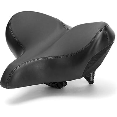 Selle de vélo large siège de vélo surdimensionné confortable coussin de vélo de montagne siège de Cycle étanche noir