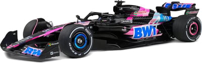 Alpine A524 Presentation 2024 Pierre Gasly F1, roze Solido schaal 1:18