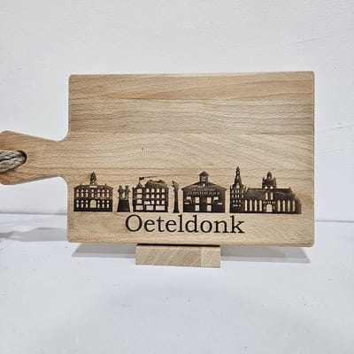 borrelplank beukenhout skyline Oeteldonk 34 cm