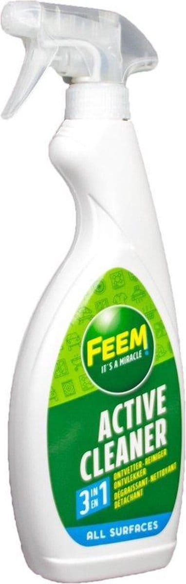 Feem Active Cleaner ontvetter en ontvlekken van vuile en vettige oppervlakken - 500 ml Spray