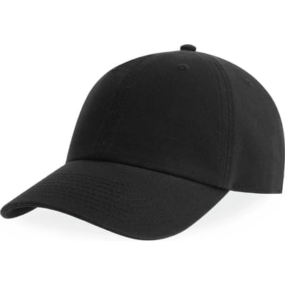 Atlantis Headwear Fraser Cap AT115 - Black - One size