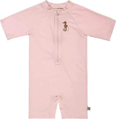 Lässig Zwempak Korte Mouw Splash & Fun Seahorse light pink, 13-18 mnd. Maat 86