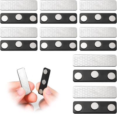 8 Paar Magnetische Gordijnsluiting voor Verduisteringsgordijnen - Zonwering Accessoire - Eenvoudig te Installeren