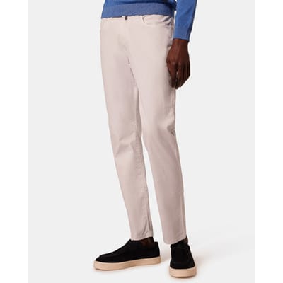 Pierre Cardin Broek Lyon Tapered Lichtgrijs - Maat W 36 - L 32 - Heren - Five-pocket broek