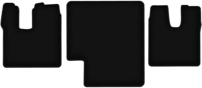 BASIC zwarte veloursmatten voor: MAN TGL / TGM vrachtwagen (2005-)