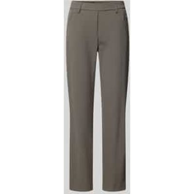 Regular fit stoffen broek met ritszakken, model 'Zene 57'
