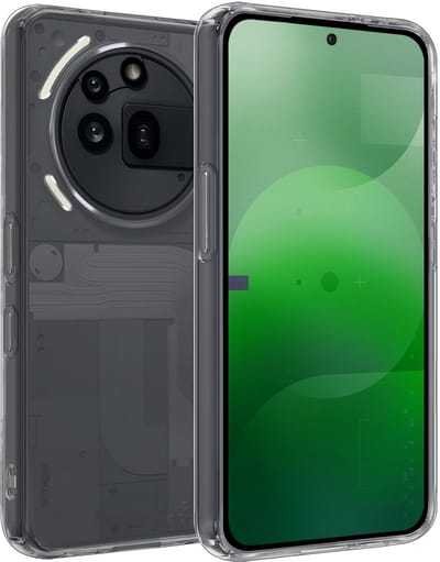 Hoesje Geschikt voor Nothing Phone (3a) Pro - Sterk & Shockproof - Hoes Cover - Siliconen Case - Transparant