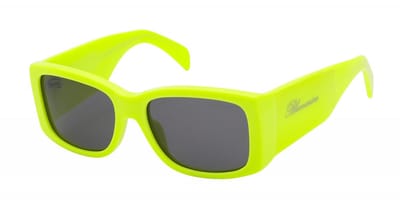 Blumarine SBM800 Giallo lucido 56/17/135 WOMAN Zonnebrillen