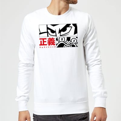 Samurai Jack Arch Nemesis Sweatshirt - White - S