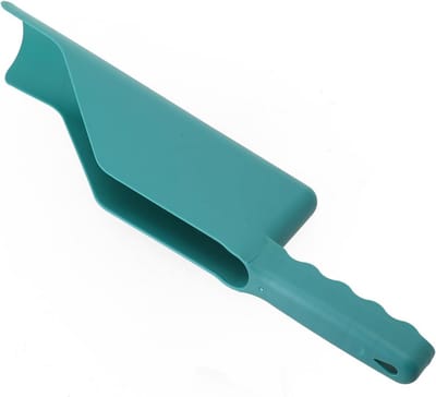 Dakgoot reinigingsgereedschap - Goot schep - Vuil verwijderen - Flexibele schep - 40 cm lang - Groen