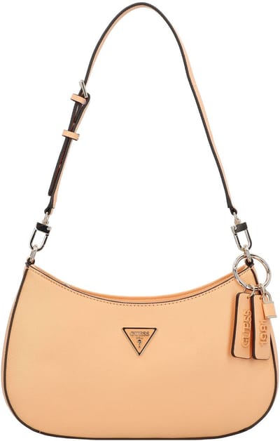 GUESS Schoudertas Noelle Top Zip Shoulder Bag Apricot Abrikoos