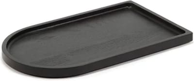 Serax Marie Michielssen La Mère dienblad 45x27cm carbonised ash zwart