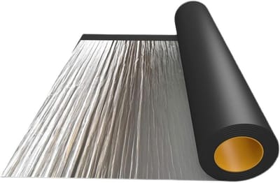 Dakfolie - Zelfklevende Afdichting - Dak Reparatie - Waterdicht Warmte-isolerend - Op Maat Te Snijden - Aluminium