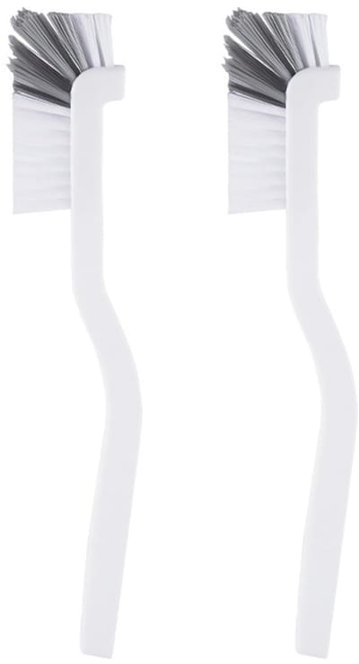 Dailygoods- Afwasborstel 2 Stuks - Keukenborstel - Badkamerborstel - Hoekborstel - Tegelborstel - 90 Graden Hoek - 1,5 Inch Borstelkop - Schoonmaakborstel