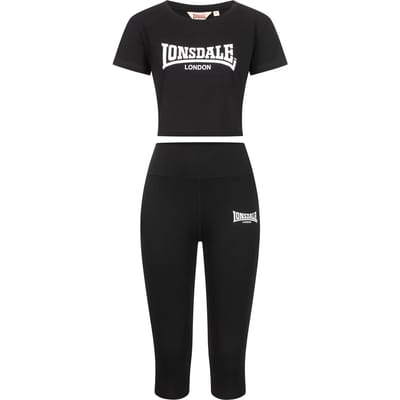 Set van T-shirt en legging voor dames Lonsdale Ixworth