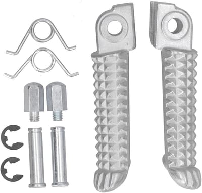 Allecto Plus - Motorfiets Pedaal en Voetsteun - Racing Metaal - Passend voor diverse modellen zoals R1 R6 MT09 MT07 R3 R15 R25 FZ1 FZ6 YZF600 YZF1000