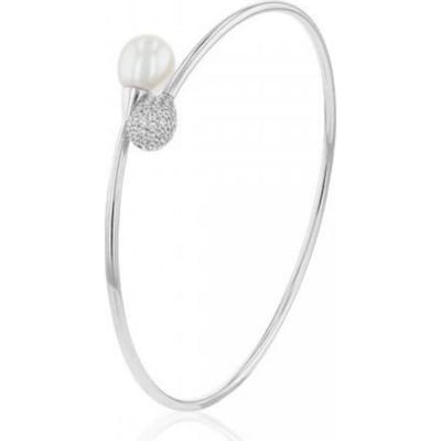 Luna-Pearls - 104.0439 - Armband - Zoetwater gekweekte parel 8-8.5mm - 925/zilver