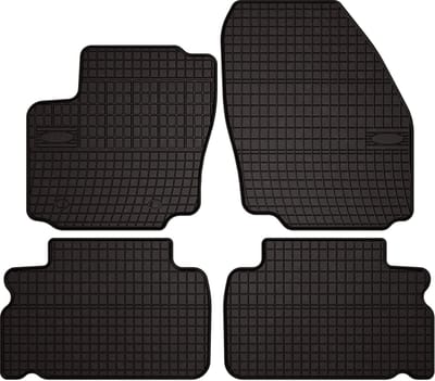 Wielganizator SolidPRO Serie - Automatten voor Ford S-MAX MK1 - Zwarte Rubbermatten - Op Maat Gemaakt - Duurzame Bescherming