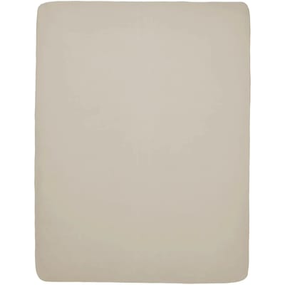 Meyco Baby Uni hoeslaken boxmatras - light grey - 75x95cm